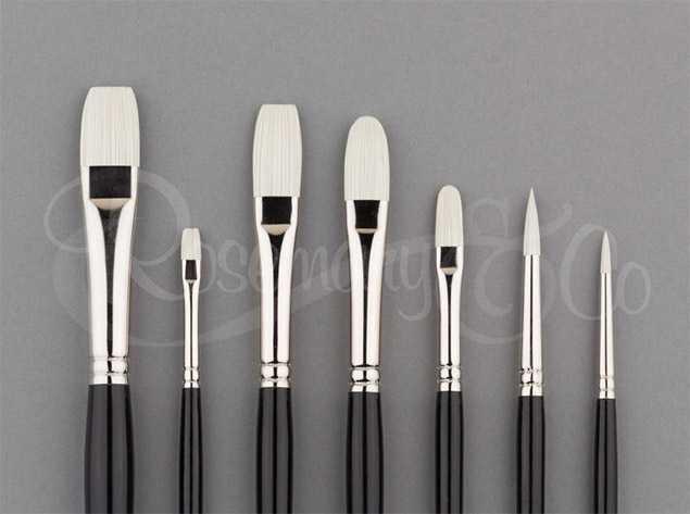 Rosemary & Co : Alla Prima Oil Brush : Set of 15