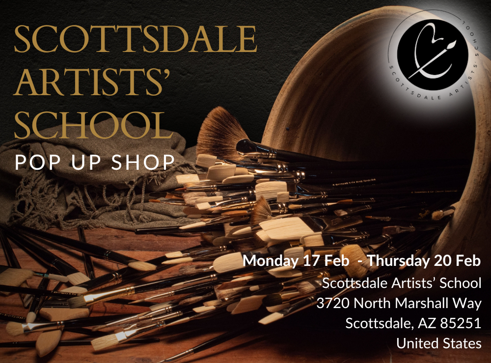 SCOTTSDALE ARTISTS’ SCHOOL – POP UP SHOP