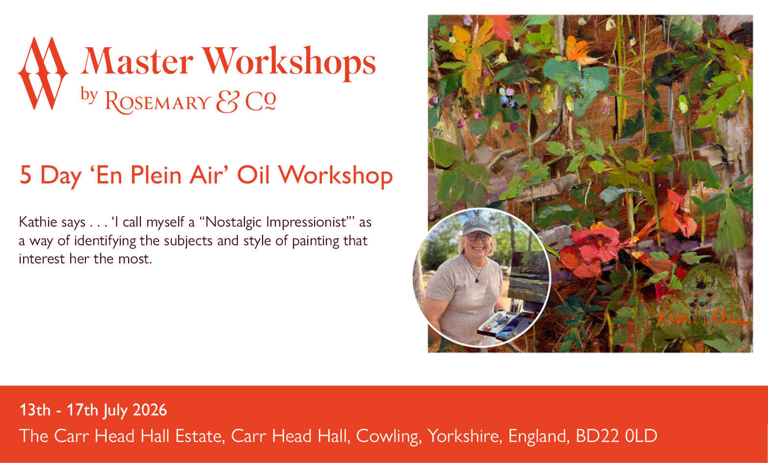 Kathie Odom – Master Workshops by Rosemary & Co