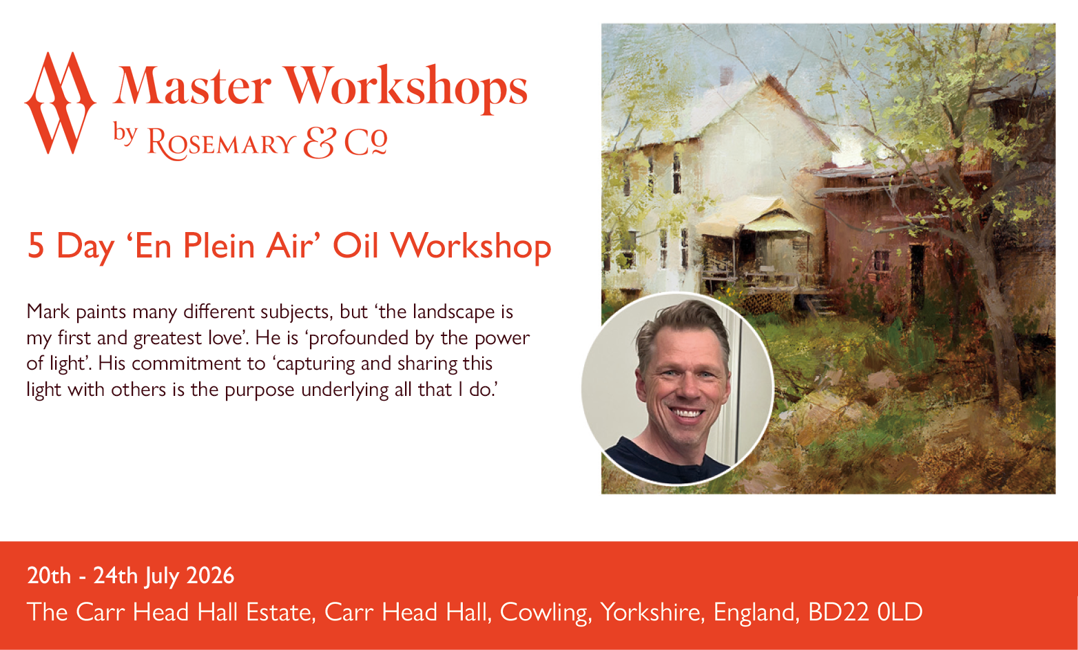 Mark Boedges – Master Workshops by Rosemary & Co
