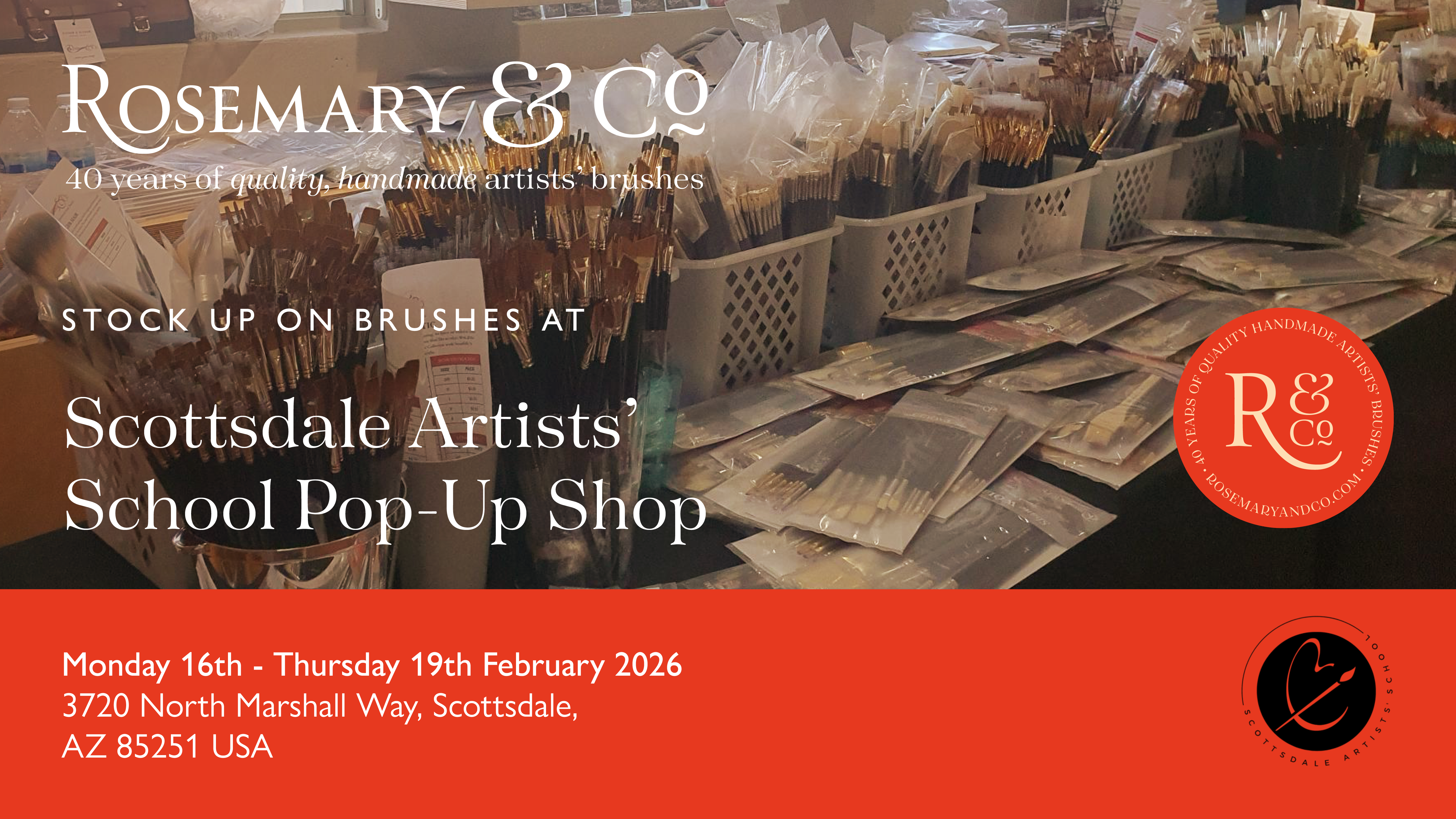 Scottsdale Artists’ School Pop Up Shop